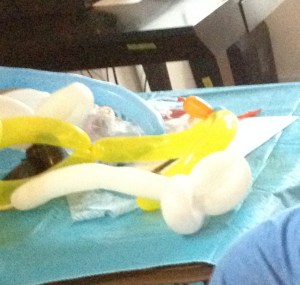 Balloon swan or penis? You decide. 